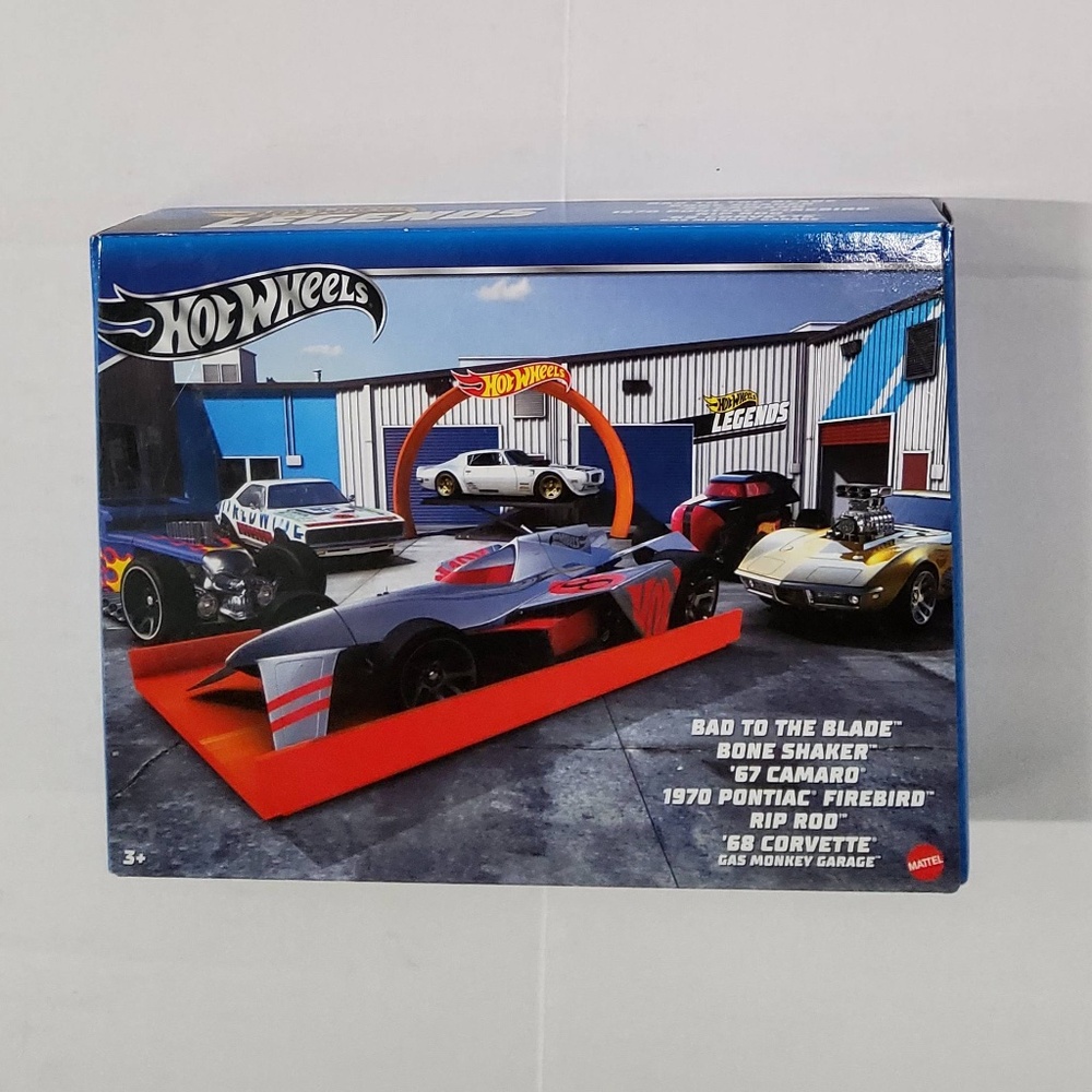 2024 Hot Wheels Legends Tour Muscle Car 6 Pack Die-Cast Toy Cars - New